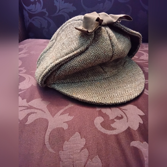 Vintage Handmade Sherlock Holmes Deerstalker Hat – Genuine Collectible - Picture 5 of 7